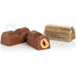 Venchi Venchi Hazelnuts in Gianduja Chocolate Gold Ingot 116647