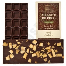 Gallette Coconut Milk Chocolate with Coconut Bar