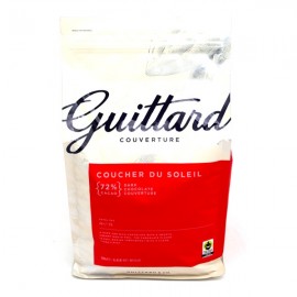 Guittard Guittard Coucher du Soleil 72% Dark Chocolate Couverture Wafers - 3kg 3720 C26FT