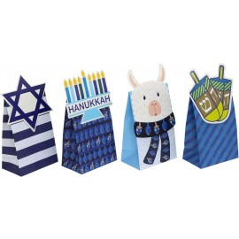 Chocosphere Hanukkah Die-Cut Flip Over Gift Bags – Add-on
