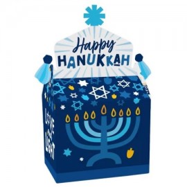 Chocosphere Hanukkah Menorah - Square Favor Gift Box – Add-on