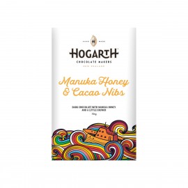 Hogarth Hogarth Manuka Honey & Cacao Nibs 70% Dark Chocolate Bar - 70g