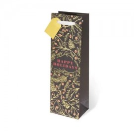 Chocosphere Holiday Floral Wine Bag - Single Bottle – Add-on