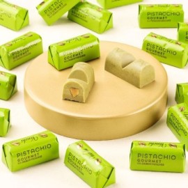 Venchi Venchi Whole Pistachios in White Chocolate Pistachio Ingots Bulk Bag - 1kg – Chocosphere