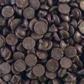 Callebaut Callebaut 44% Semi-Sweet Dark Chocolate Chips Bag - 1kg