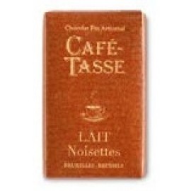 Cafe-Tasse Lait Noisettes 38% Milk Chocolate & Hazelnut Mini-Bar Single - 9 g