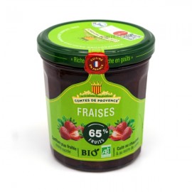 Les Comtes de Provence Les Comtes de Provence Fraises BIO Strawberry Spread - 350 grams