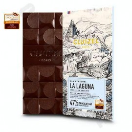 Michel Cluizel Plantation La Laguna Lait 47% Chocolate Bar - 70g