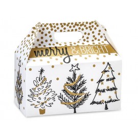 Chocosphere Golden Holiday Trees Gable Box – Add-on