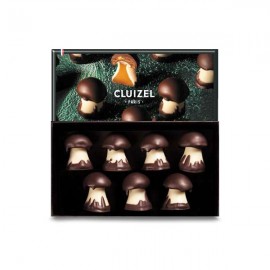 Michel Cluizel Michel Cluizel Box of Chocolate Caramel Mushrooms - 7 pc - 125g 14015