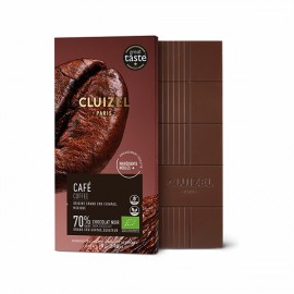 Michel Cluizel Michel Cluizel Café BIO 70% Single Origin Dark Chocolate & Coffee Bar - 70g 12311