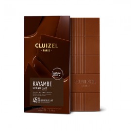 Michel Cluizel Michel Cluizel Kayambe Grand Lait 45% Milk Chocolate Bar - 70g 12245