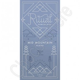 Ritual Chocolate Mid Mountain Blend 70% Chocolate Bar