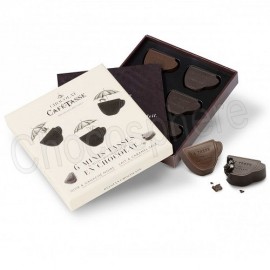 Cafe-Tasse Box of 6 Assorted Mini-Tasses - 66g