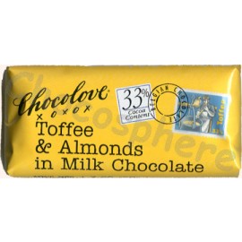 Bargain Basement Chocolove Toffee-Almond Mini-Bar 1.3oz