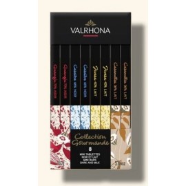 Valrhona Valrhona 8 Dark and Milk Chocolate Mini-Bars Gift Box - 160g – Chocosphere