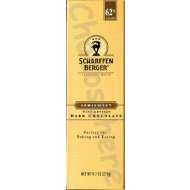 Scharffen Berger Semi-Sweet Mini-Chef Bar 275g