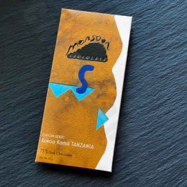 Monsoon Chocolate Kokoa Kamili Tanzania 77% Dark Chocolate Bar - 50g