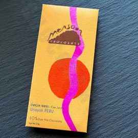 Monsoon Chocolate Ucayali Peru 60% Dark Milk Chocolate Bar - 50g