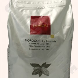 Domori Morogoro 38% Couverture Discs – 5Kg