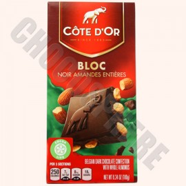 Cote d'Or Cote d'Or Dark with Whole Almonds Bar