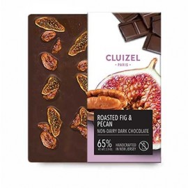 Michel Cluizel Michel Cluizel Dark Chocolate with Pecans & Figs Dairy-Free Bar - 70g 80516