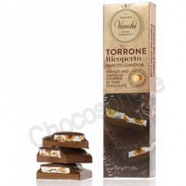 Venchi Nougat Gianduja Bar 200g