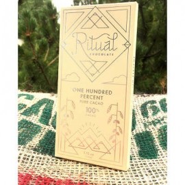 Ritual Chocolate One Hundred Percent Chocolate Bar