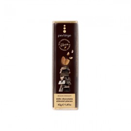 Perlege Perlege Stevia Sweetened 57% Milk Chocolate with Roasted Almonds Bar - 42 grams 3217