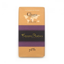 Pralus Pralus Ghana 75% Single Origin Dark Chocolate Bar - 100 grams