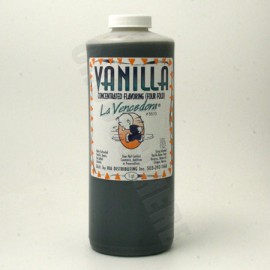 La Vencedora Four Fold Concentrated Mexican Vanilla Flavoring - 1 Quart