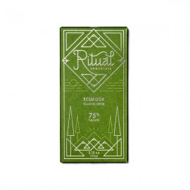 Ritual Chocolate Ritual Chocolate Ecuador Camino Verde 75% Single Origin Dark Chocolate Bar - 60 g