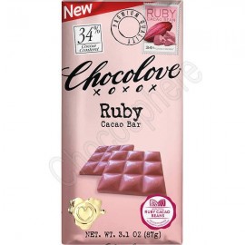 Chocolove Ruby Cacao Bar 3.1oz