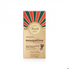 Venchi Nougatine 56% Dark Chocolate Bar - 100 grams 116247