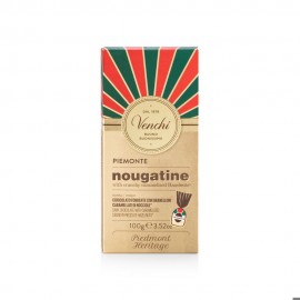 Venchi Venchi Nougatine 56% Dark Chocolate with Caramelised Piedmont Hazelnut Bar - 100 grams 116247
