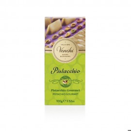 Venchi Venchi Pistachio Crunchy White Chocolate Bar - 100 grams 116610