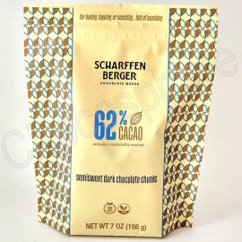Scharffen Berger Semisweet Baking Chunks Pouch 198g