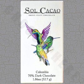 Sol Cacao Colombia Dark 70% Chocolate Bar - 1.86oz