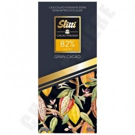 Slitti Gran Cacao 82% Extra Bittersweet Bar - 100g