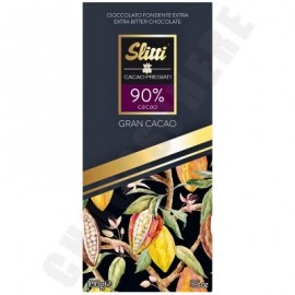 Slitti Gran Cacao 90% Bitter Bar - 100g