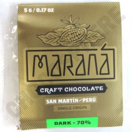 Marana San Martin Dark Chocolate Square - 70% Cacao