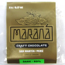 Marana San Martin Dark Chocolate Squares - 80% Cacao