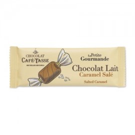 Cafe-Tasse Cafe-Tasse Lait Caramel Sale Milk Chocolate & Salted Caramel Mini-Bar - 25g – Chocosphere