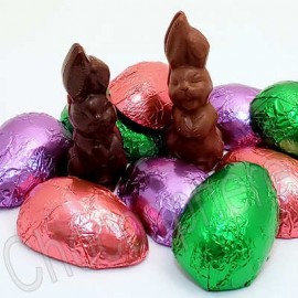 Suzanne's Chocolate Eggs & Bunnies Combo