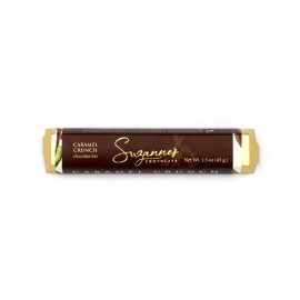 Suzanne's Chocolate Suzanne's Chocolate Caramel Crunch 61% Dark Chocolate Bar - 45 grams