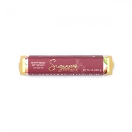 Suzanne's Chocolate Suzanne's Strawberry Pistachio 61% Dark Chocolate Bar - 45 grams
