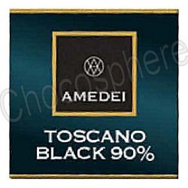 Amedei Toscano Black 90% Napolitain Dark Chocolate Tasting Squares 1Kg