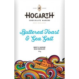 Hogarth Hogarth Buttered Toast & Sea Salt 48% Milk Chocolate Bar 