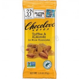 Chocolove Toffee-Almond Mini-Bar 1.3oz