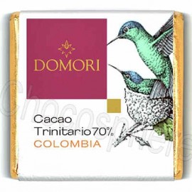 Domori Trinitario Colombia 70% Cacao Dark Chocolate Square